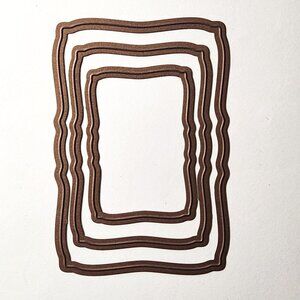 #371 Dies - Rectangle Layering Embossing Dies Cardmaking Scrapbooking